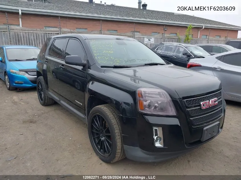 2015 GMC Terrain VIN: 2GKALMEK1F6203609 Lot: 12082271