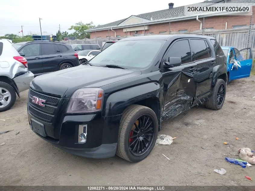 2015 GMC Terrain VIN: 2GKALMEK1F6203609 Lot: 12082271