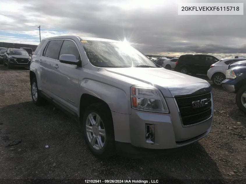 2GKFLVEKXF6115718 2015 GMC Terrain