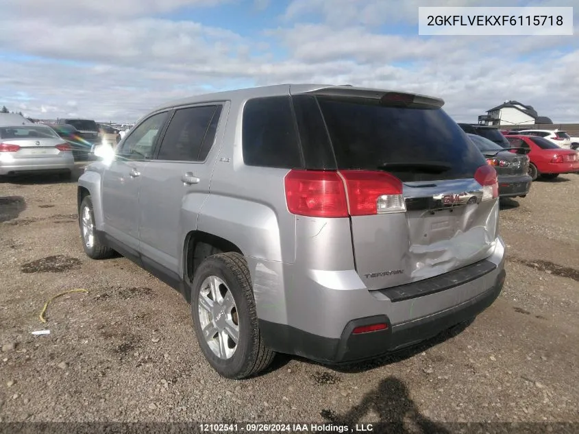 2GKFLVEKXF6115718 2015 GMC Terrain