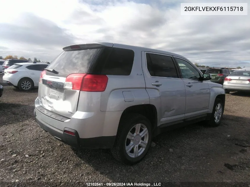 2GKFLVEKXF6115718 2015 GMC Terrain