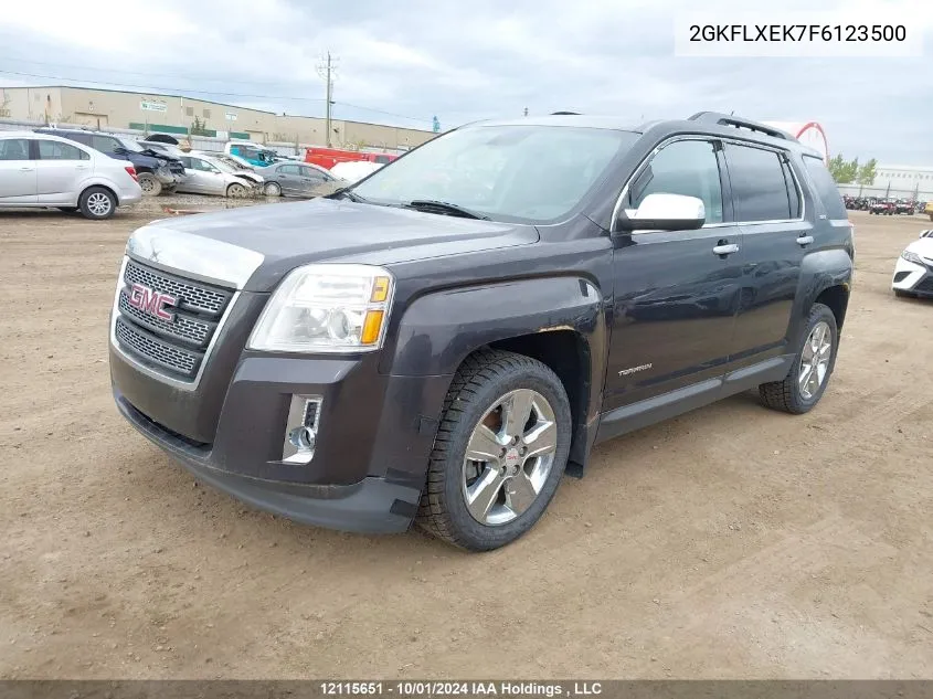 2015 GMC Terrain VIN: 2GKFLXEK7F6123500 Lot: 12115651