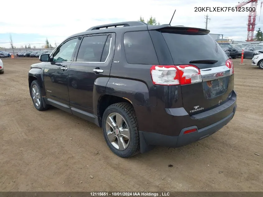 2015 GMC Terrain VIN: 2GKFLXEK7F6123500 Lot: 12115651