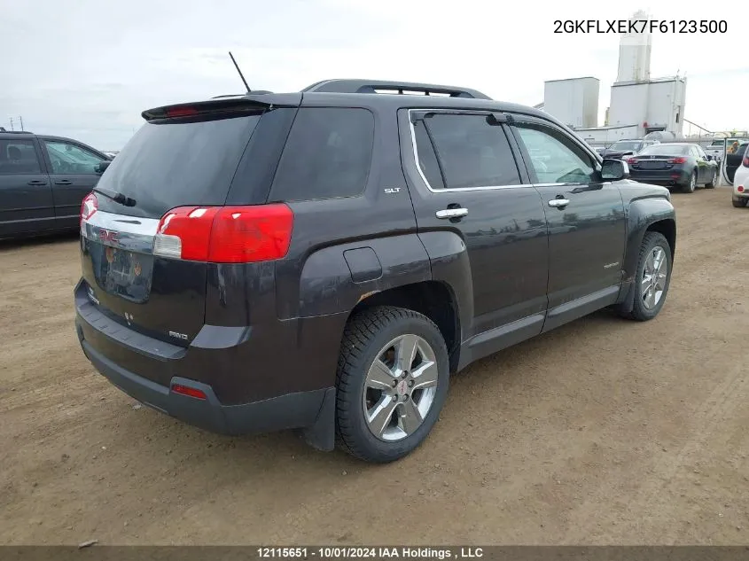 2015 GMC Terrain VIN: 2GKFLXEK7F6123500 Lot: 12115651