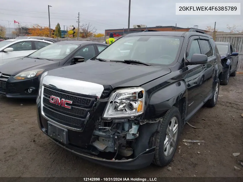 2015 GMC Terrain VIN: 2GKFLWEK4F6385789 Lot: 12142898