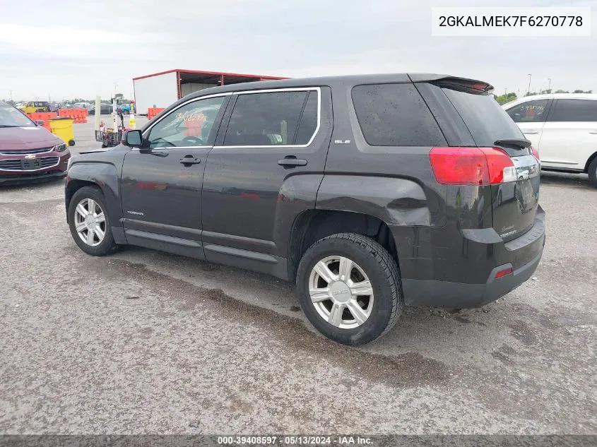 2GKALMEK7F6270778 2015 GMC Terrain Sle-1