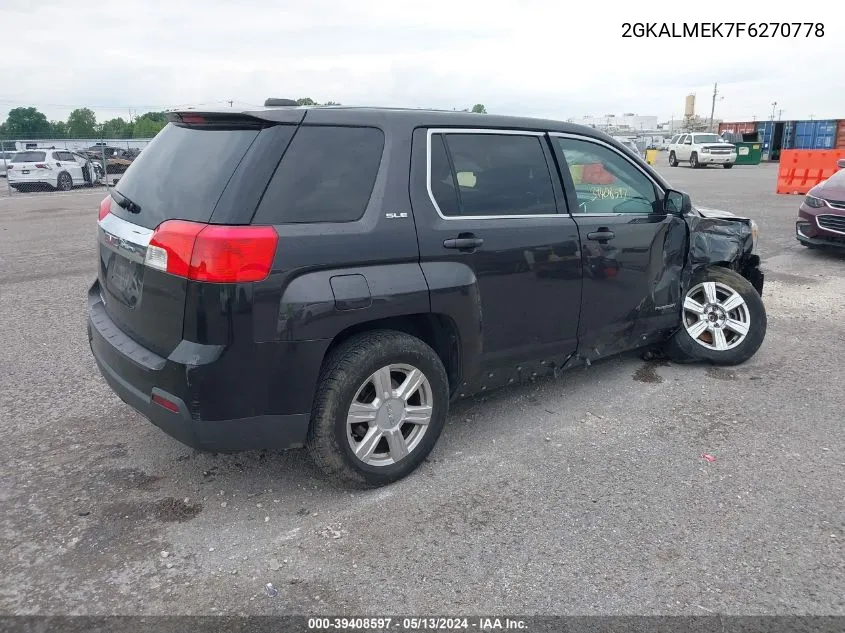 2GKALMEK7F6270778 2015 GMC Terrain Sle-1