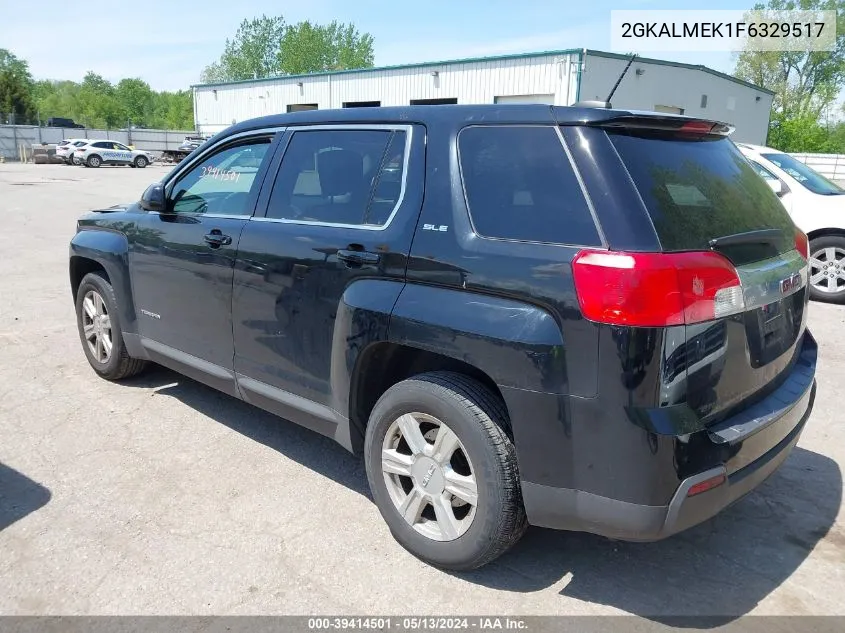 2015 GMC Terrain Sle-1 VIN: 2GKALMEK1F6329517 Lot: 39414501