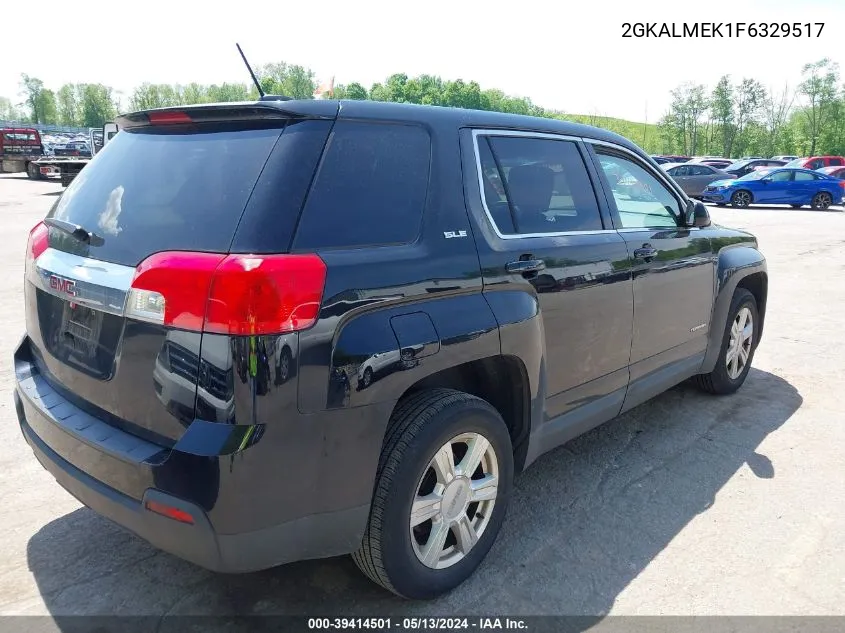 2015 GMC Terrain Sle-1 VIN: 2GKALMEK1F6329517 Lot: 39414501