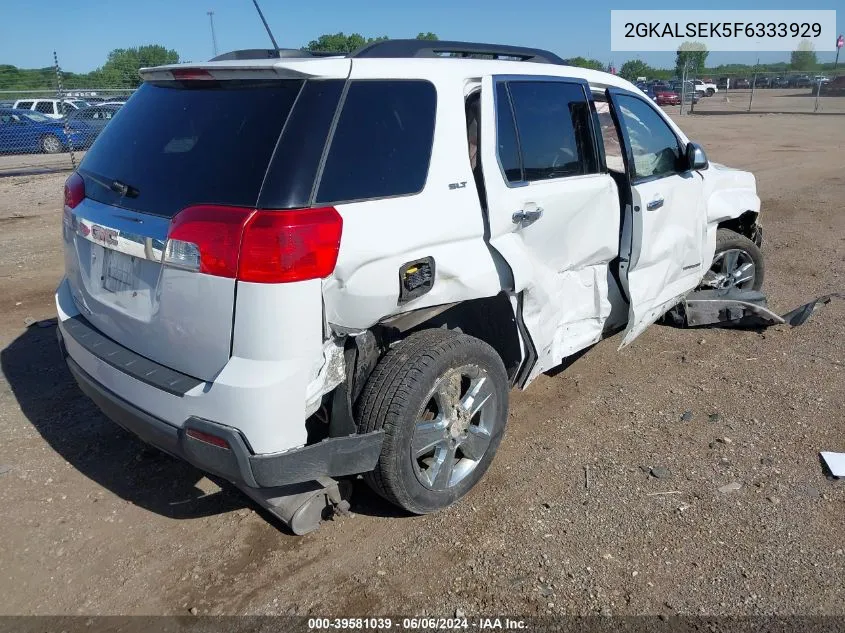 2015 GMC Terrain Slt-1 VIN: 2GKALSEK5F6333929 Lot: 39581039