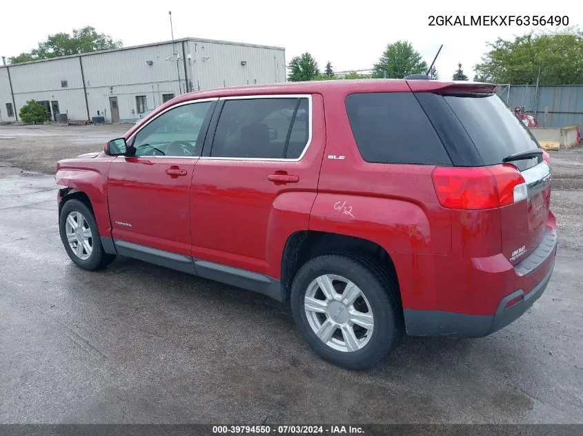 2GKALMEKXF6356490 2015 GMC Terrain Sle-1