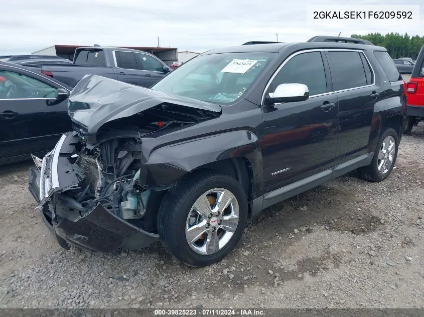 2015 GMC Terrain Slt-1 VIN: 2GKALSEK1F6209592 Lot: 39825223