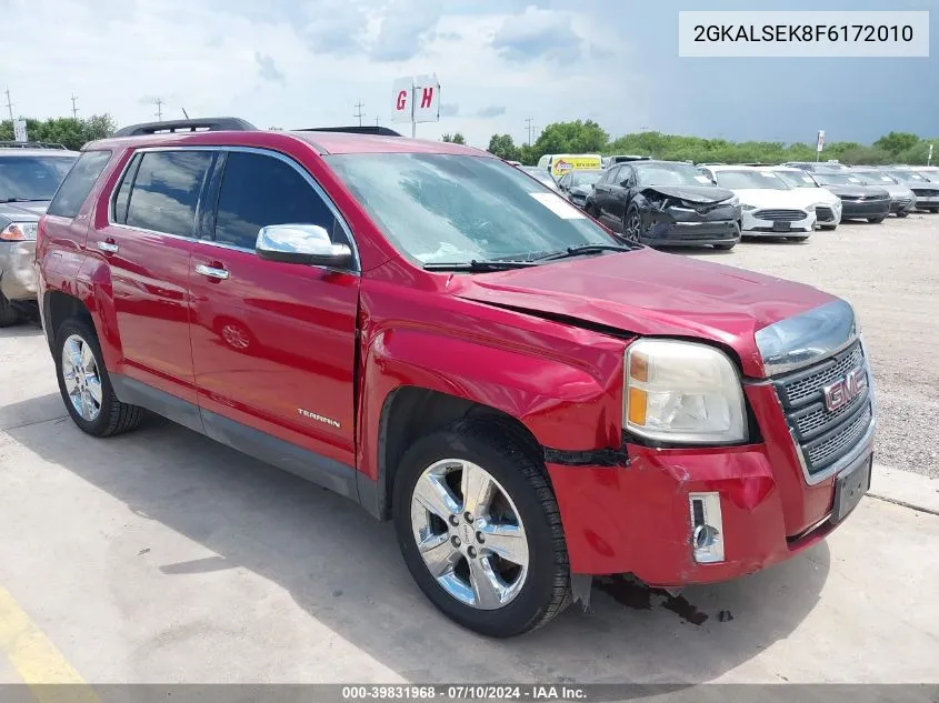 2015 GMC Terrain Slt-1 VIN: 2GKALSEK8F6172010 Lot: 39831968