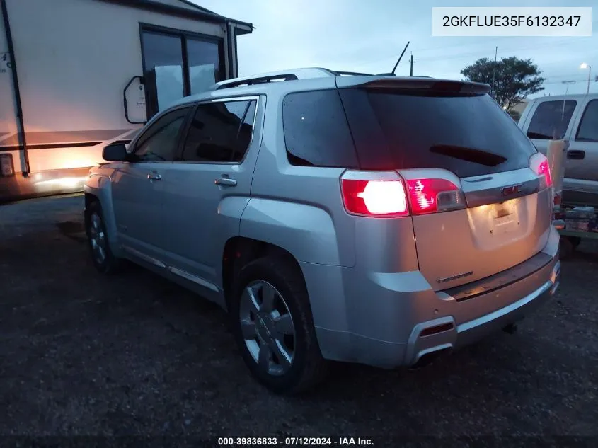 2GKFLUE35F6132347 2015 GMC Terrain Denali