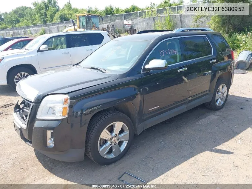 2015 GMC Terrain Slt-2 VIN: 2GKFLYE32F6380952 Lot: 39899843