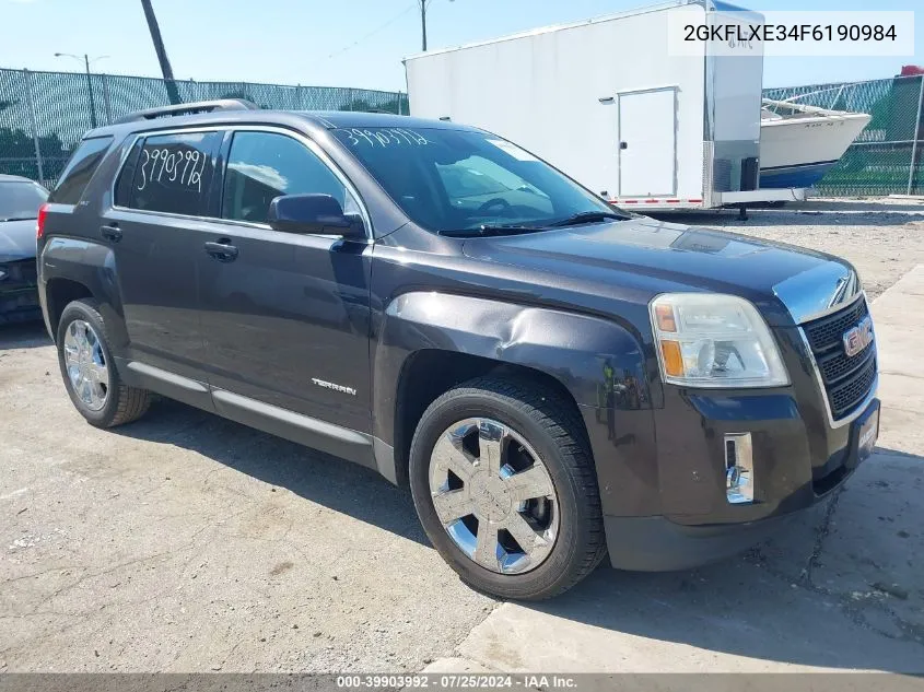 2015 GMC Terrain Slt-1 VIN: 2GKFLXE34F6190984 Lot: 39903992