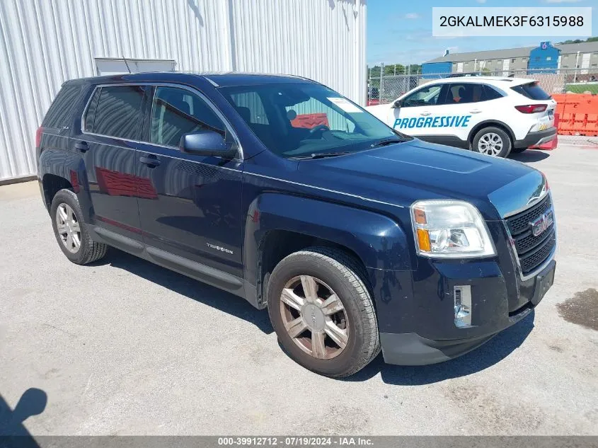 2GKALMEK3F6315988 2015 GMC Terrain Sle-1