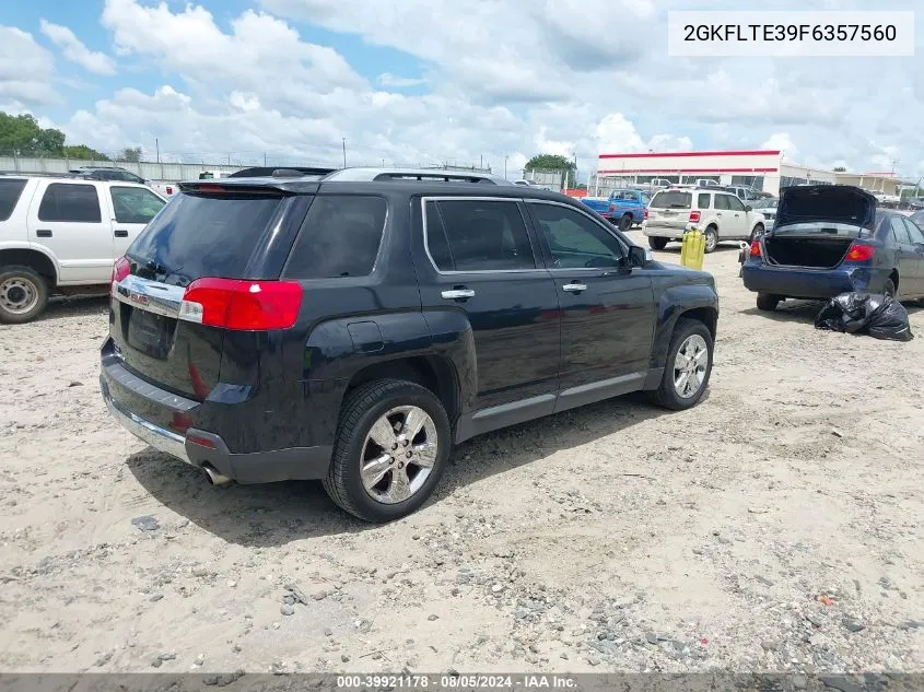 2015 GMC Terrain Slt-2 VIN: 2GKFLTE39F6357560 Lot: 39921178