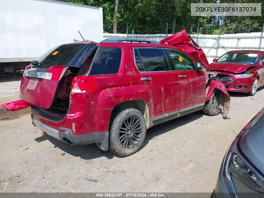 2015 GMC Terrain Slt-2 VIN: 2GKFLYE30F6137074 Lot: 39923107