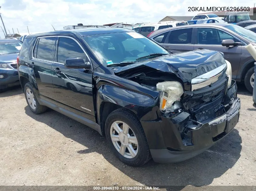 2015 GMC Terrain Sle-1 VIN: 2GKALMEKXF6296503 Lot: 39946310