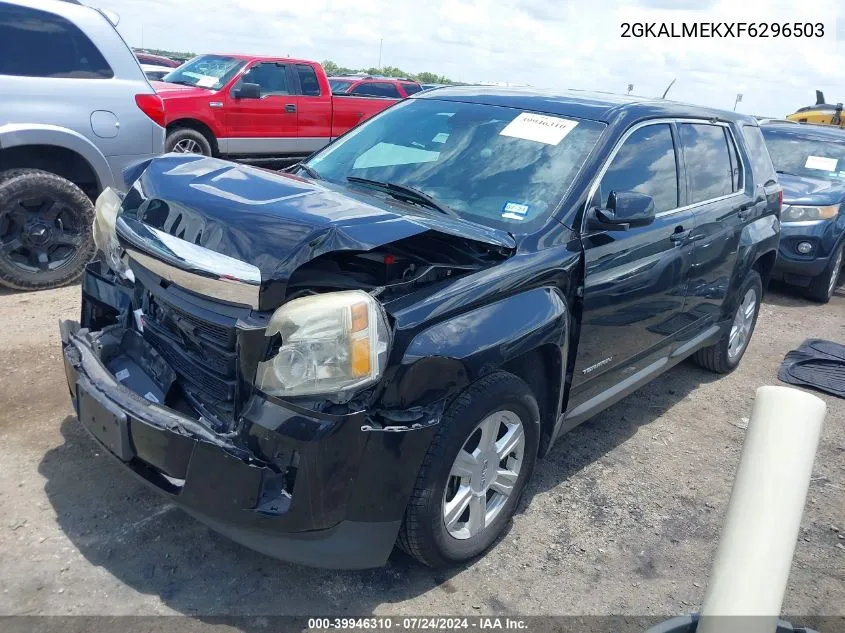 2015 GMC Terrain Sle-1 VIN: 2GKALMEKXF6296503 Lot: 39946310