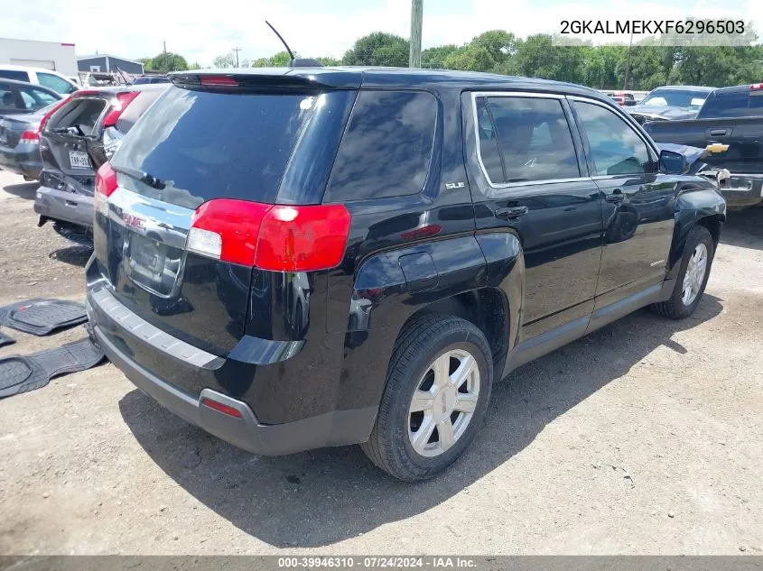 2015 GMC Terrain Sle-1 VIN: 2GKALMEKXF6296503 Lot: 39946310