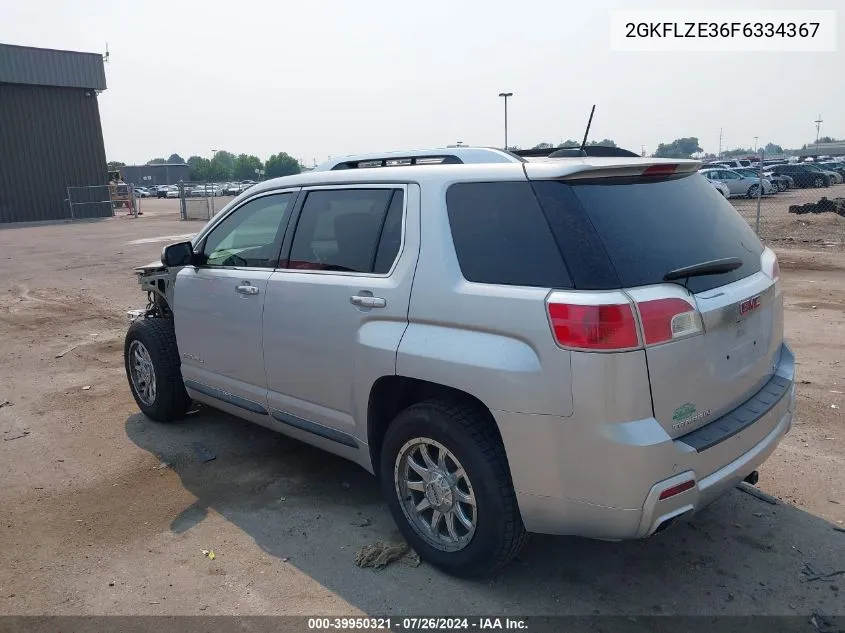 2GKFLZE36F6334367 2015 GMC Terrain Denali