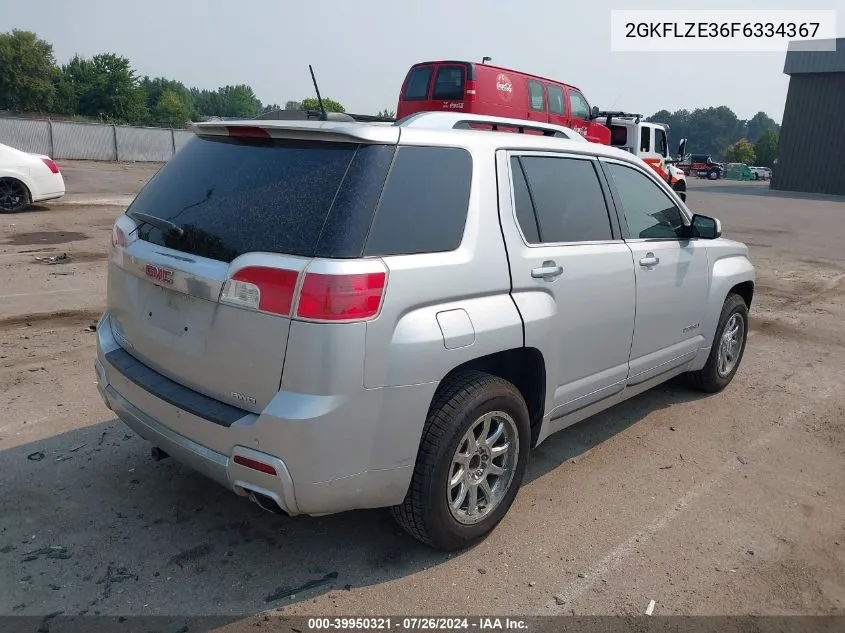 2GKFLZE36F6334367 2015 GMC Terrain Denali