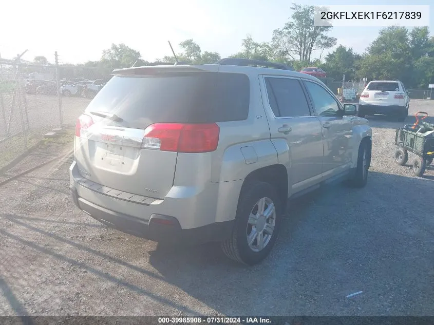 2015 GMC Terrain Slt-1 VIN: 2GKFLXEK1F6217839 Lot: 39985908