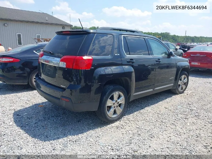 2015 GMC Terrain Sle-2 VIN: 2GKFLWEK8F6344694 Lot: 40025807