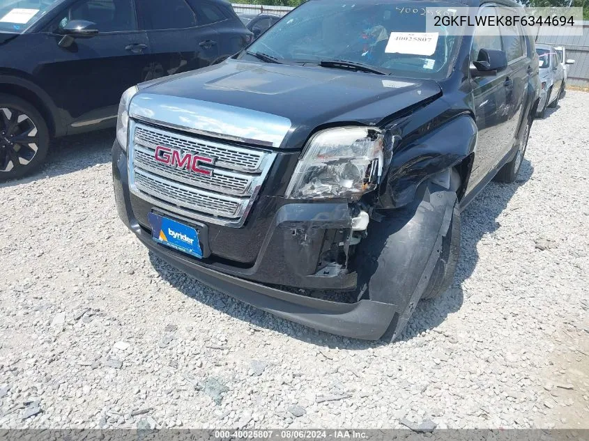 2015 GMC Terrain Sle-2 VIN: 2GKFLWEK8F6344694 Lot: 40025807