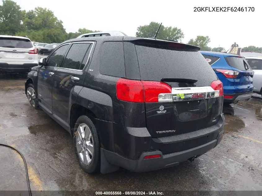 2015 GMC Terrain Slt VIN: 2GKFLXEK2F6246170 Lot: 40055568