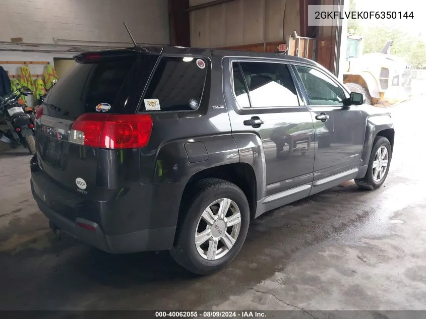 2GKFLVEK0F6350144 2015 GMC Terrain Sle-1