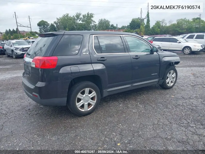 2GKALMEK7F6190574 2015 GMC Terrain Sle-1