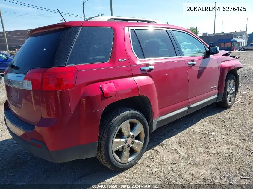 2015 GMC Terrain Sle-2 VIN: 2GKALREK7F6276495 Lot: 40076650