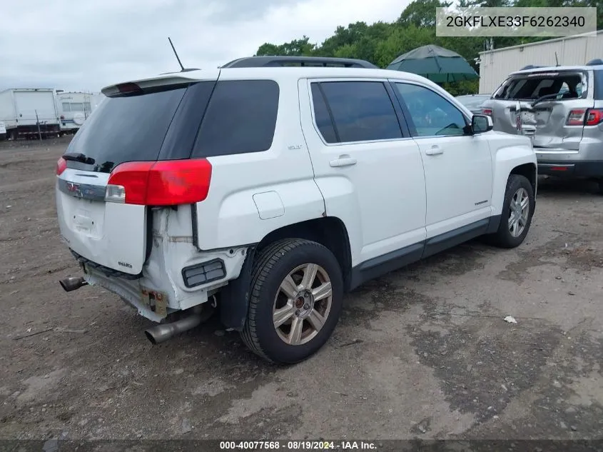 2015 GMC Terrain Slt-1 VIN: 2GKFLXE33F6262340 Lot: 40077568