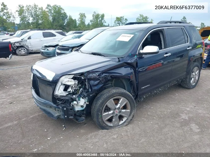 2015 GMC Terrain Sle-2 VIN: 2GKALREK6F6377009 Lot: 40083468