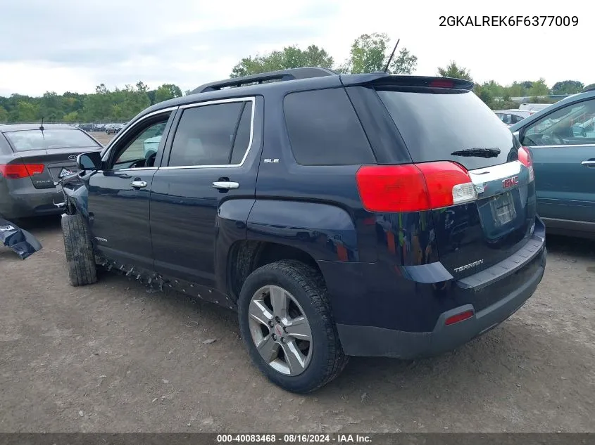 2015 GMC Terrain Sle-2 VIN: 2GKALREK6F6377009 Lot: 40083468