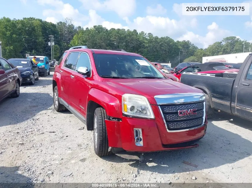 2015 GMC Terrain Slt-2 VIN: 2GKFLYE3XF6379175 Lot: 40109575