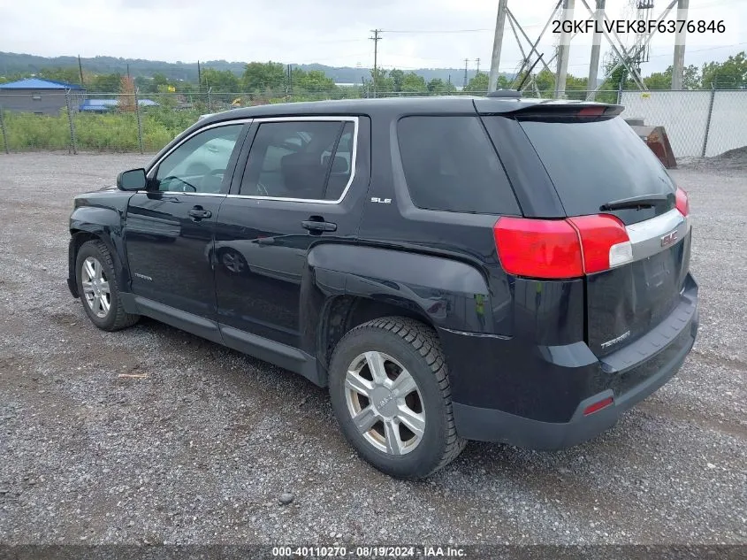 2015 GMC Terrain Sle-1 VIN: 2GKFLVEK8F6376846 Lot: 40110270