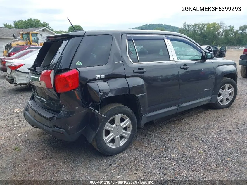 2015 GMC Terrain Sle-1 VIN: 2GKALMEK3F6399293 Lot: 40121878