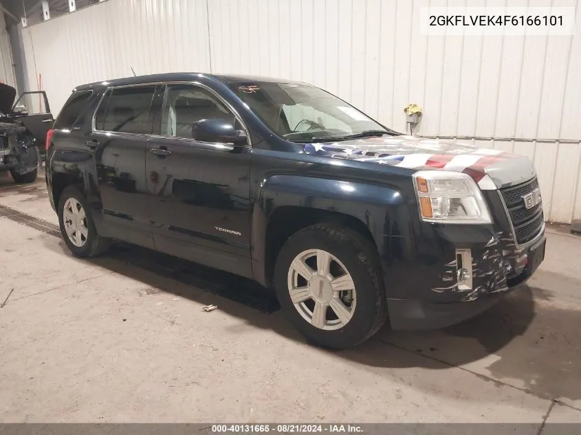 2015 GMC Terrain Sle-1 VIN: 2GKFLVEK4F6166101 Lot: 40131665