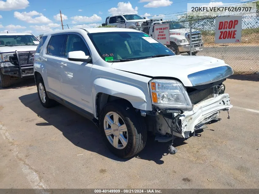 2GKFLVEK7F6269707 2015 GMC Terrain Sle