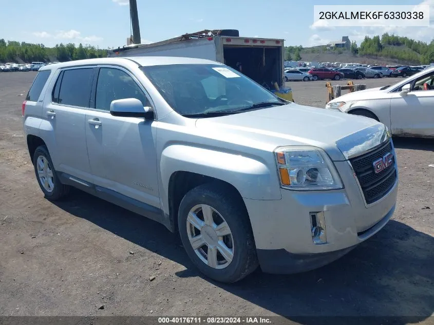 2015 GMC Terrain Sle-1 VIN: 2GKALMEK6F6330338 Lot: 40176711