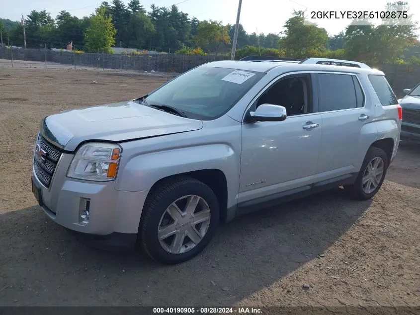 2015 GMC Terrain Slt-2 VIN: 2GKFLYE32F6102875 Lot: 40190905