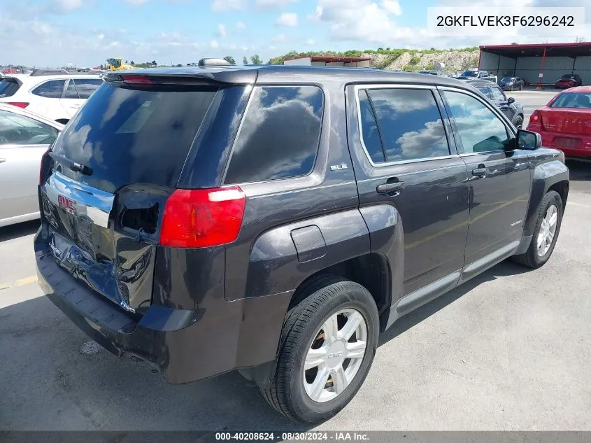 2015 GMC Terrain Sle-1 VIN: 2GKFLVEK3F6296242 Lot: 40208624