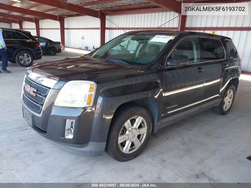 2015 GMC Terrain Sle-1 VIN: 2GKALMEK5F6193702 Lot: 40214057