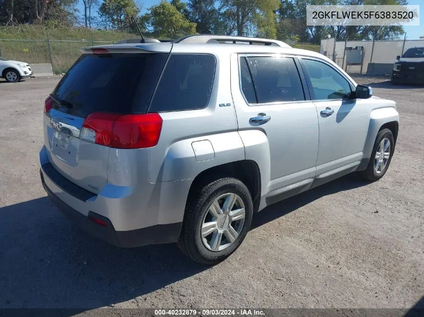 2GKFLWEK5F6383520 2015 GMC Terrain Sle-2