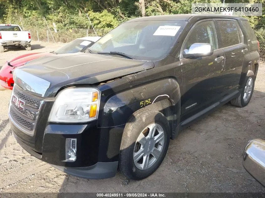 2015 GMC Terrain Sle VIN: 2GKALMEK9F6410460 Lot: 40249511