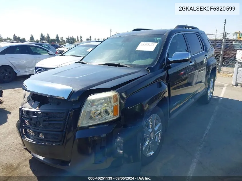 2015 GMC Terrain Slt-1 VIN: 2GKALSEK0F6320599 Lot: 40251139